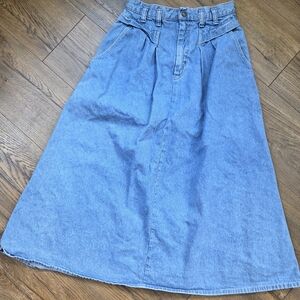 Vintage Denim Skirt